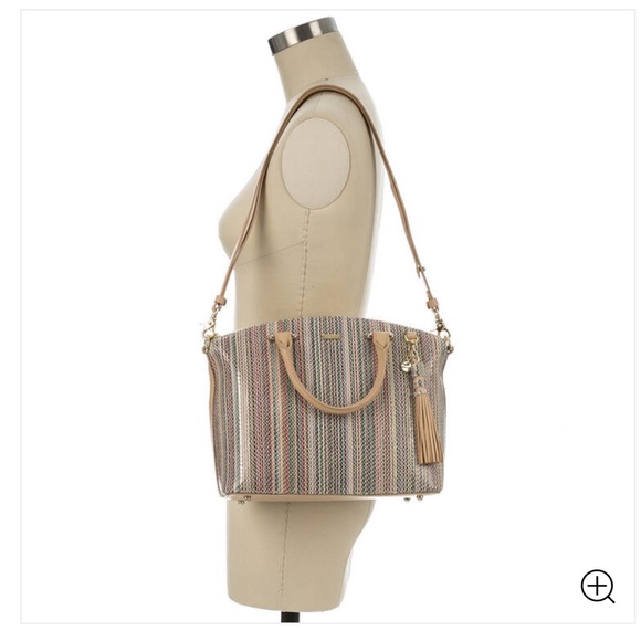NWT Brahmin Duxbury Satchel Multi Cardenas leather - Picture 5 of 7